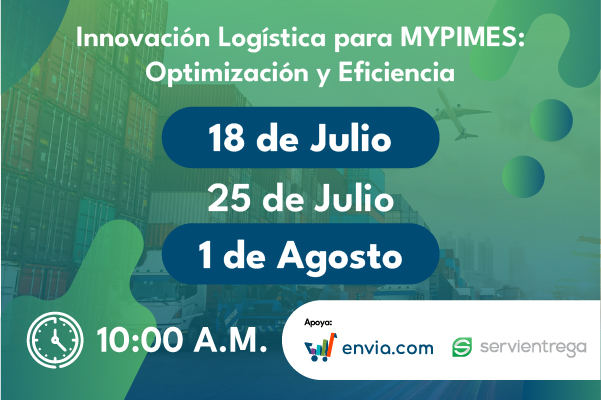 Webinar:  Innovación logística para MYPIMES: Optimización y eficiencia.