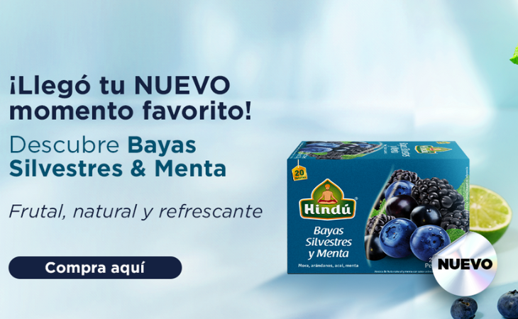 ✨ Nuevo lanzamiento: Infusión Frutal Bayas Silvestres & Menta x20 de Té Hindú ✨